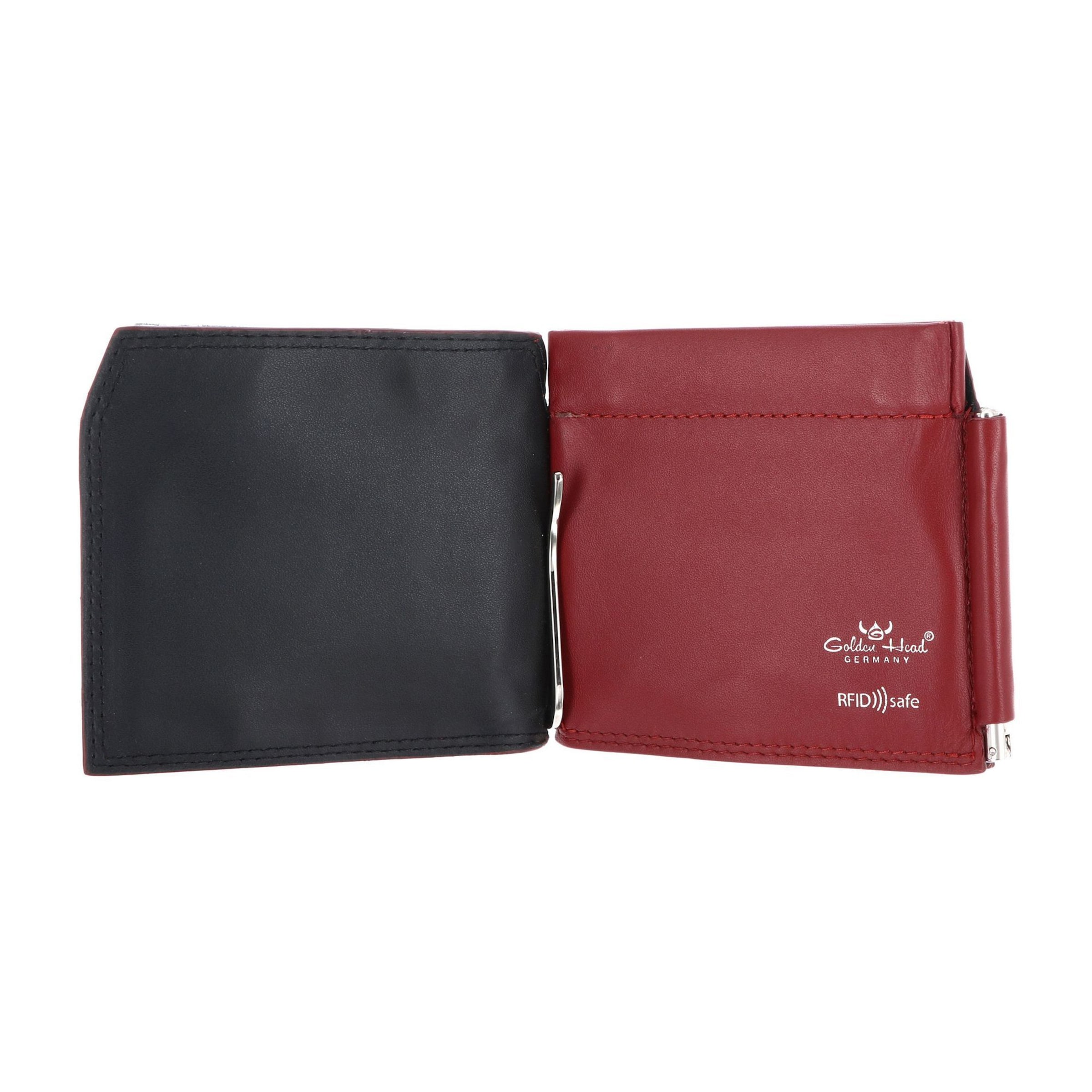 Portamonete 'Polo' di GOLDEN HEAD in rosso