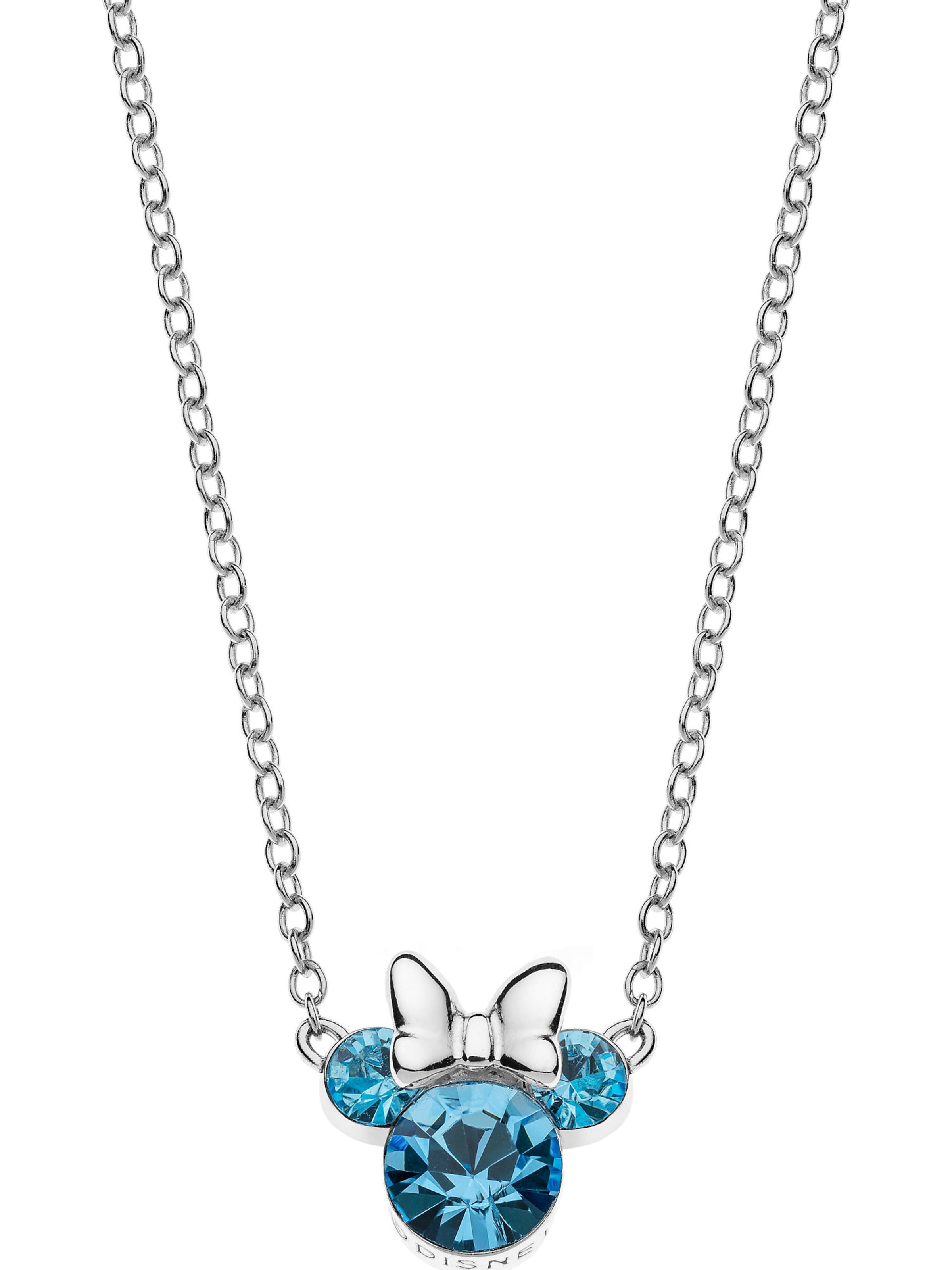 Disney Jewelry Kette in Blau: Vorderseite