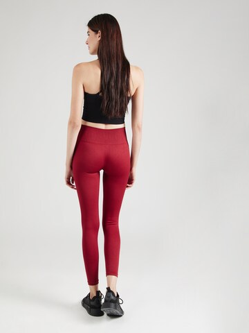 ONLY PLAY Skinny Sports trousers 'ONPFRION' in Red