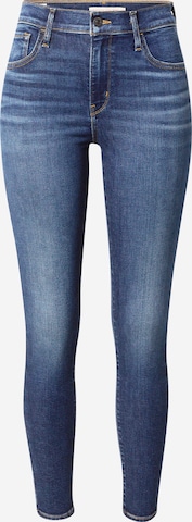Skinny Jean '720 Hirise Super Skinny' LEVI'S ® en bleu : devant
