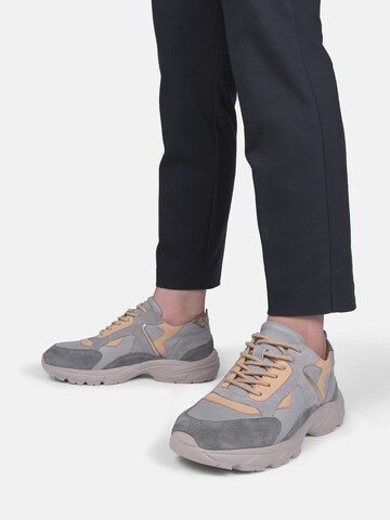 Baskets basses 'PHOEBE' Crickit en gris : devant