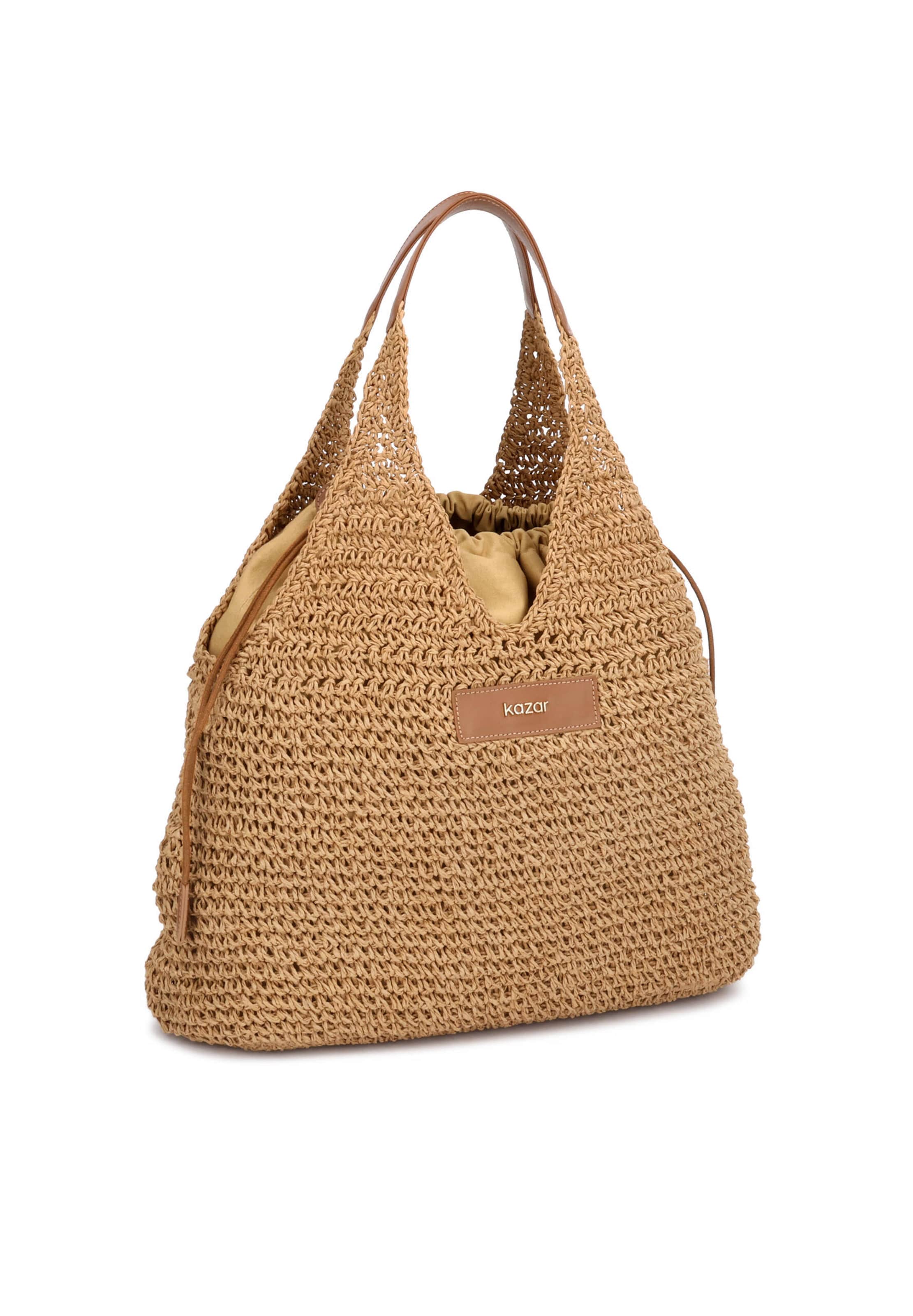 Kazar Handbag in Beige