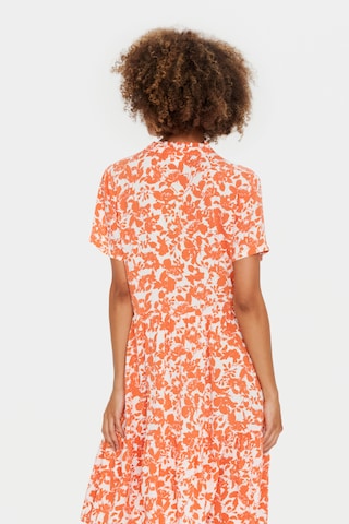 Robe-chemise 'Eda' SAINT TROPEZ en orange