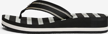 TOMMY HILFIGER Slipper in Schwarz: Vorderseite