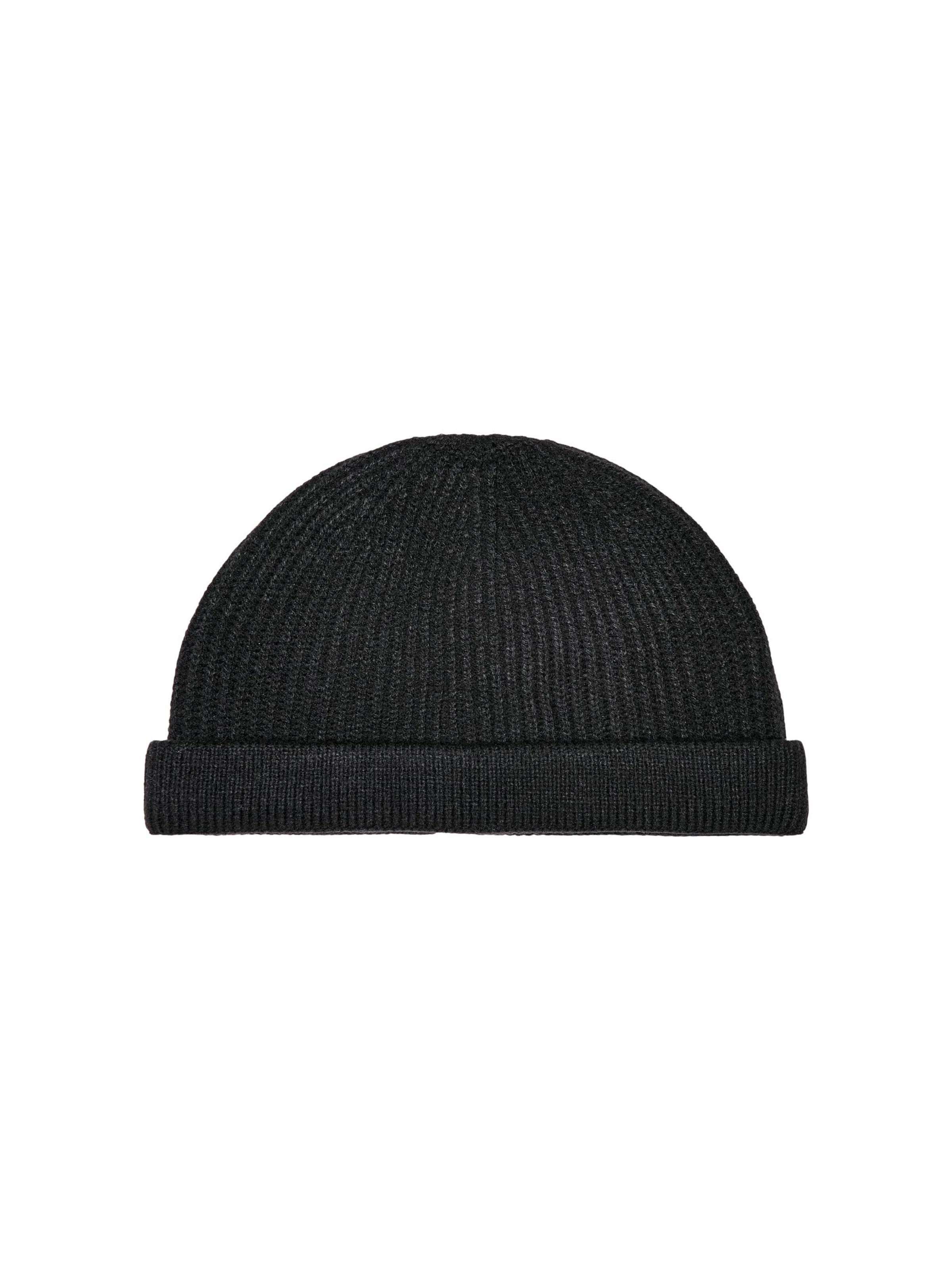 Only & Sons Mütze in Schwarz: Vorderseite