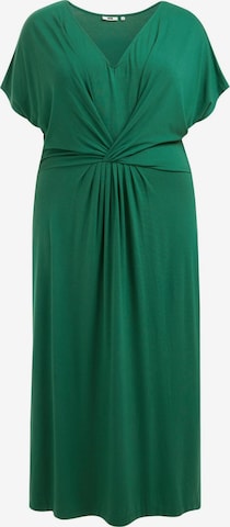 Rochie de la WE Fashion pe verde: față