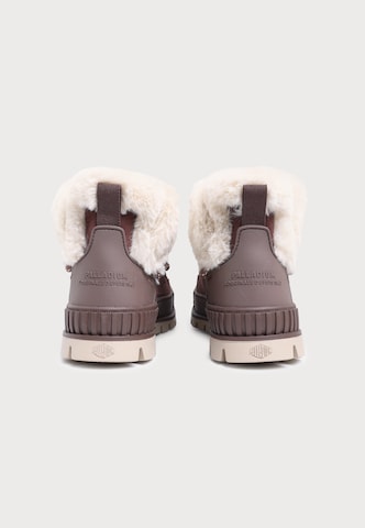 Boots 'PALLASHOCK' Palladium en marron : derrière