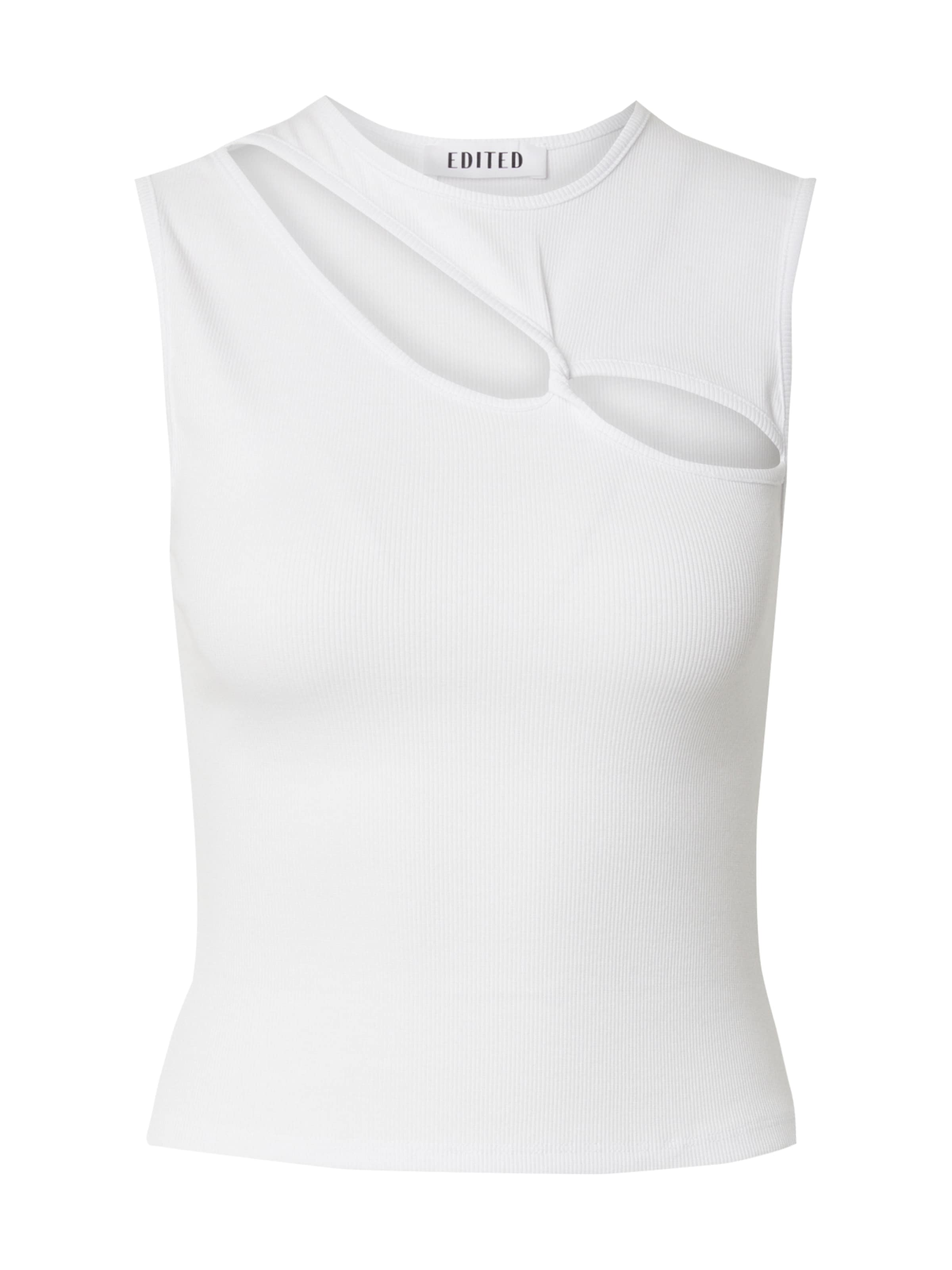 EDITED Topp 'Georgia', värv valge: eest vaates