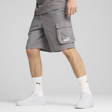 PUMA Regular Sportbroek 'Essentials' in Grijs