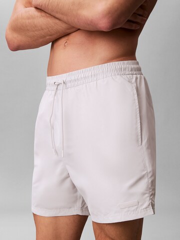 Calvin Klein Swimwear Regular Zwemshorts in Wit