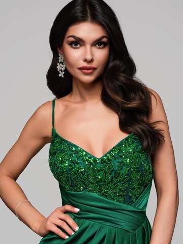 Ombre - Vestido de noche en verde