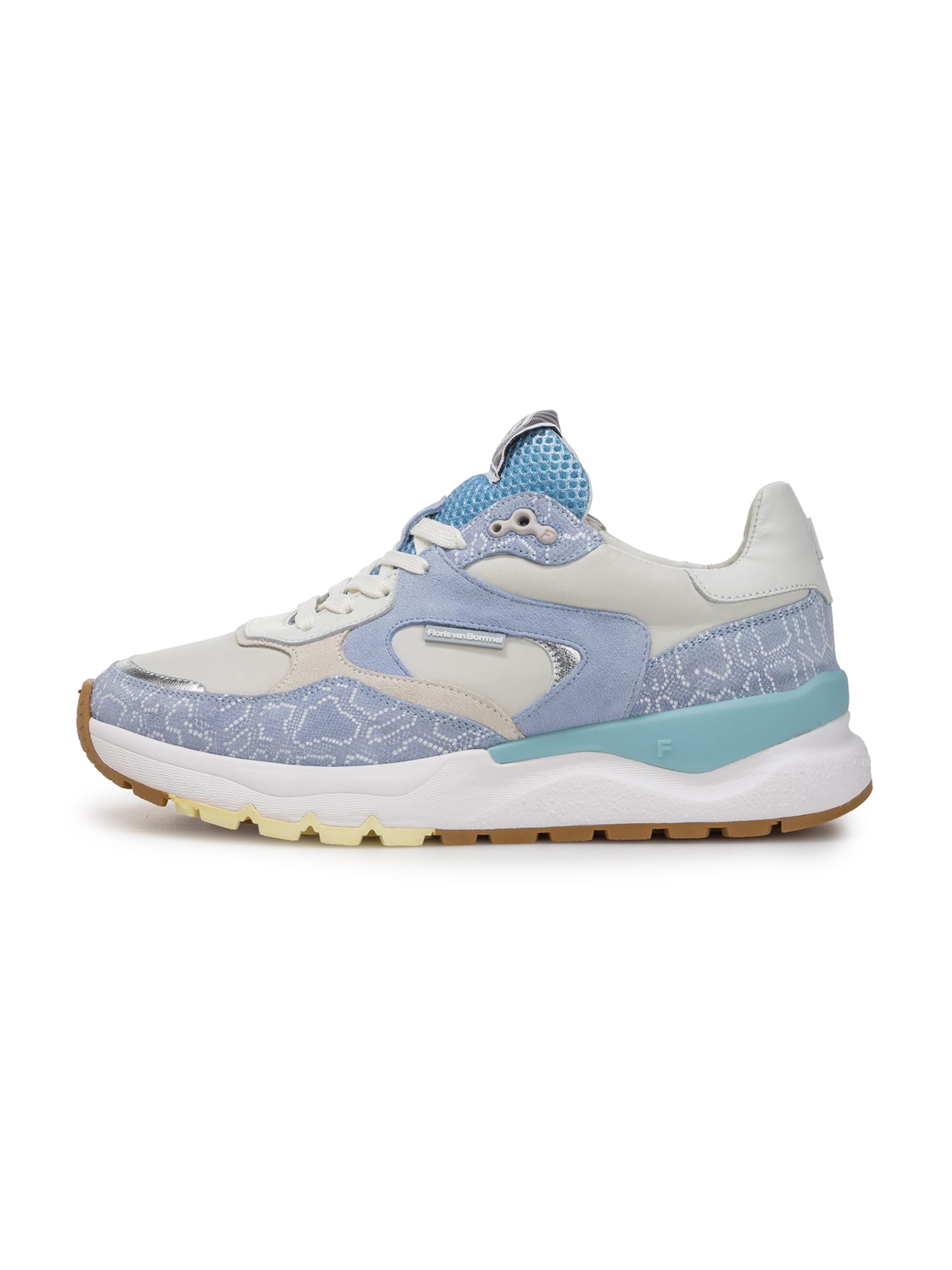 Sneaker bassa 'Treni 02' di Floris van Bommel in blu: frontale