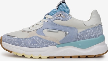 Floris van Bommel Sneakers laag 'Treni 02' in Blauw: voorkant