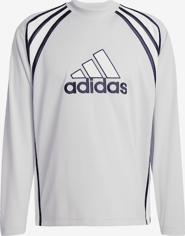 T-Shirt 'Warm-Up' ADIDAS ORIGINALS en gris : devant