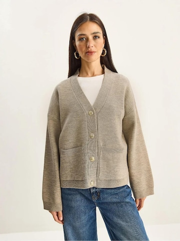 Bianco Lucci - Casaco de malha em bege