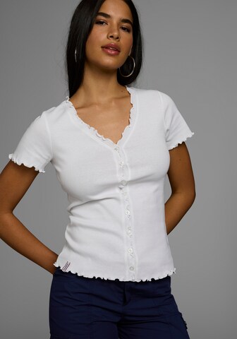 KangaROOS Shirt in White