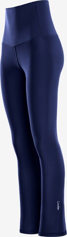 Winshape Bootcut Športne hlače | modra barva