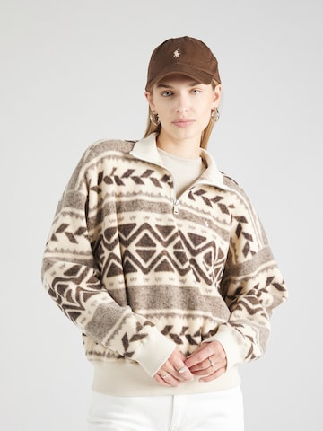 Polo Ralph LaurenSweater majica - smeđa boja: prednji dio