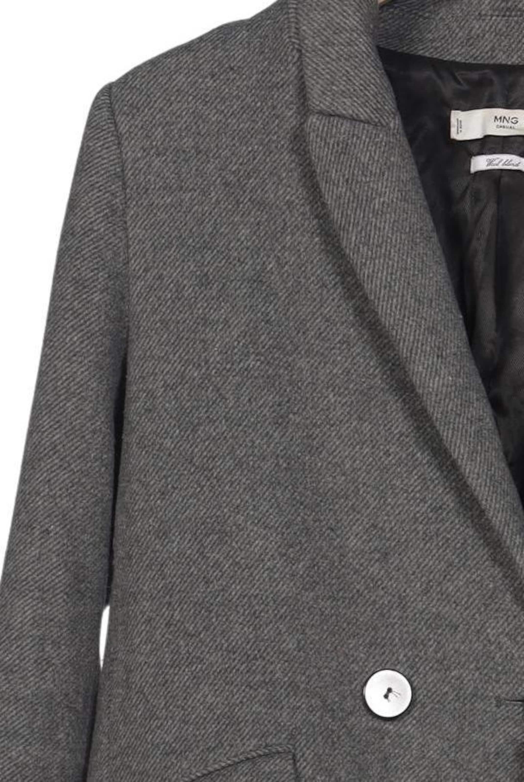 MANGO Mantel M in Grau