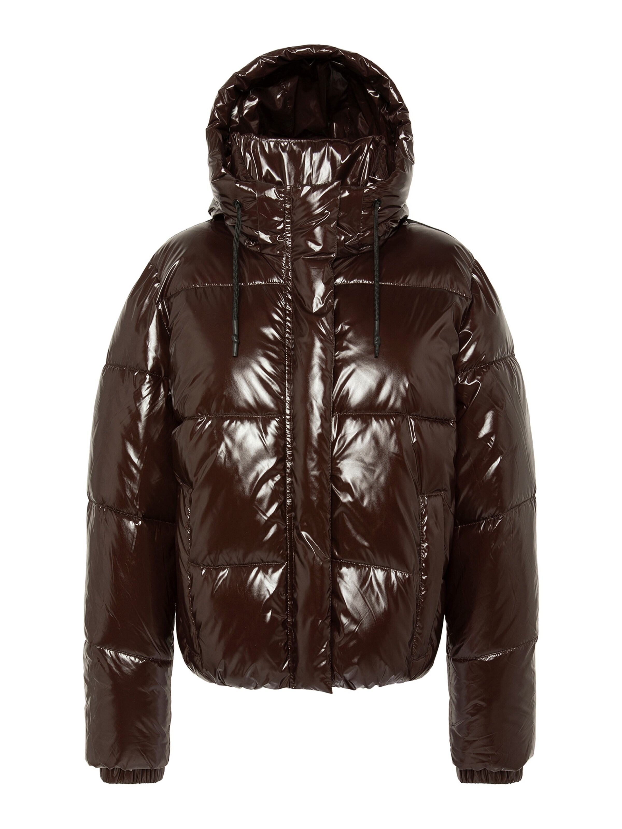 Schott NYC Wintermantel‌ in Braun