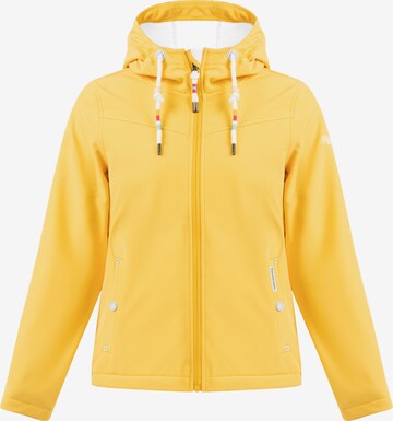 Schmuddelwedda Performance Jacket in Yellow: front