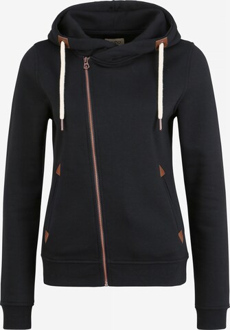 Oxmo Sweatshirt 'Vicky' in Black: front