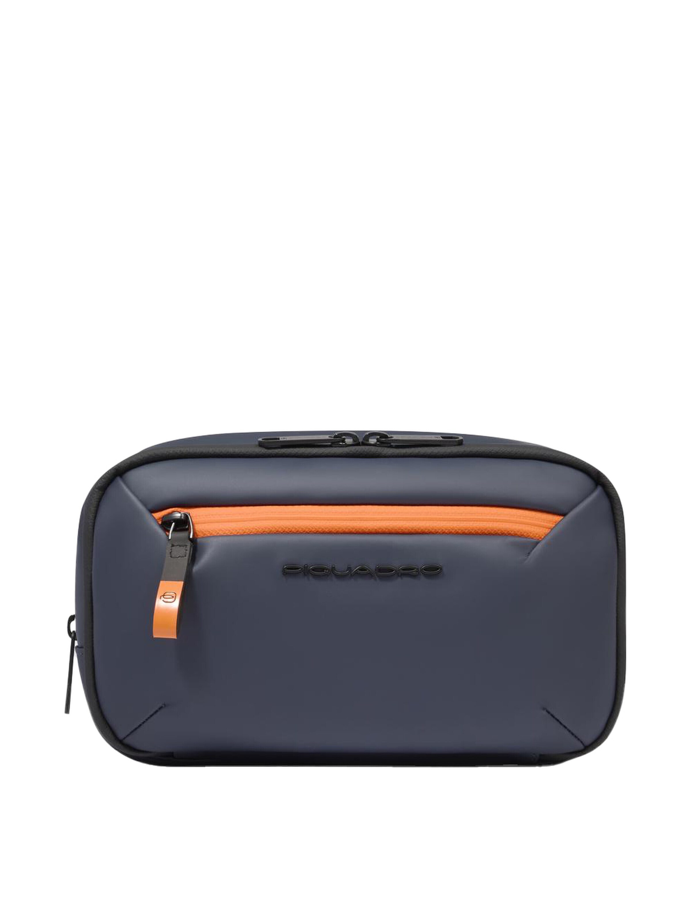 Piquadro Toiletry bag in Blue: front