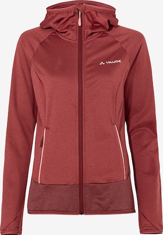 VAUDE Funktionsfleecejacke 'Tekoa II' in Rot: Vorderseite