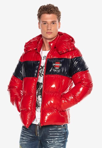 CIPO & BAXX Steppjacke in Rot: predná strana