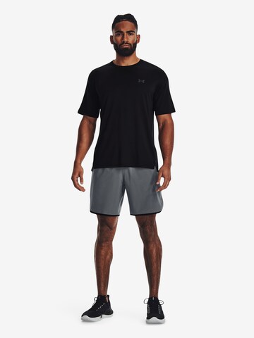 UNDER ARMOUR Regular Workout Pants in Grey