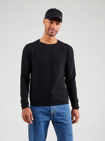 JJ Rebel Sweater 'JREBNOAH' in Black: front