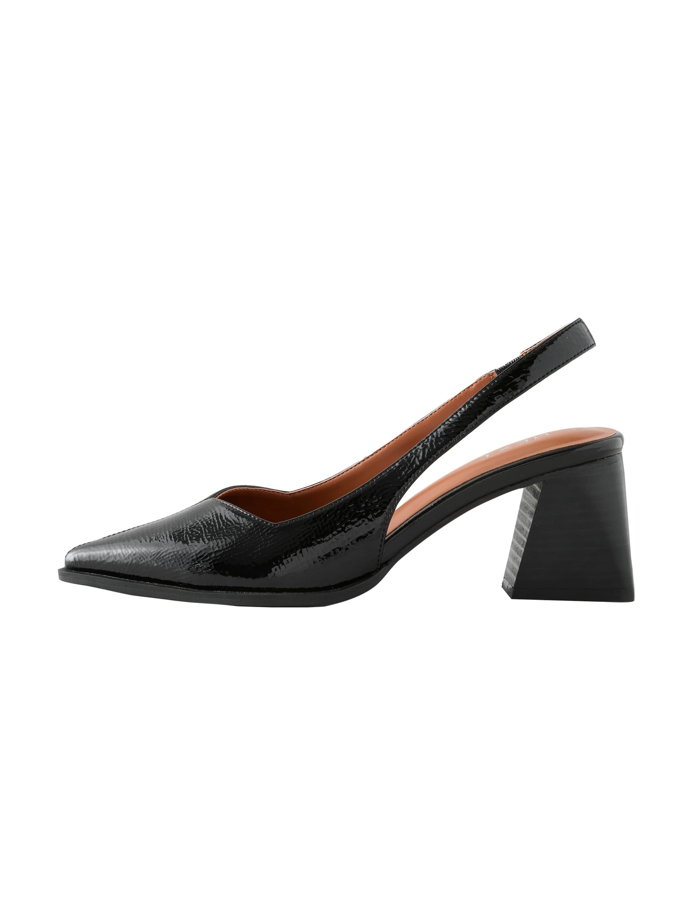 Next Γόβες slingback 'Forever Comfort' σε μαύρο: μπροστά