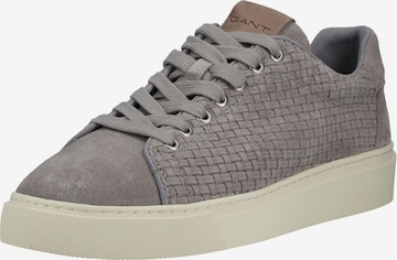 Baskets basses GANT en gris : devant