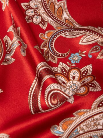 MayTree - Chal 'Seidentuch Paisley' en rojo