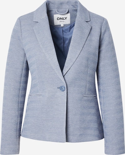 ONLY Blazer 'SELMA-LINEA' in taubenblau / weiß, Produktansicht