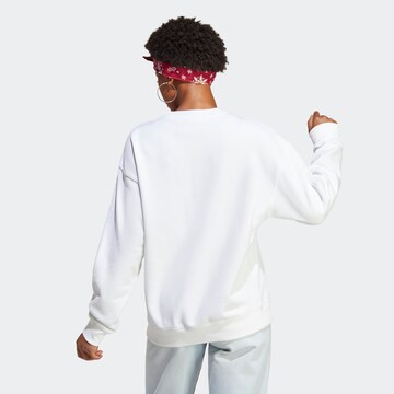 ADIDAS ORIGINALSSweater majica 'Trefoil Crew' - bijela boja