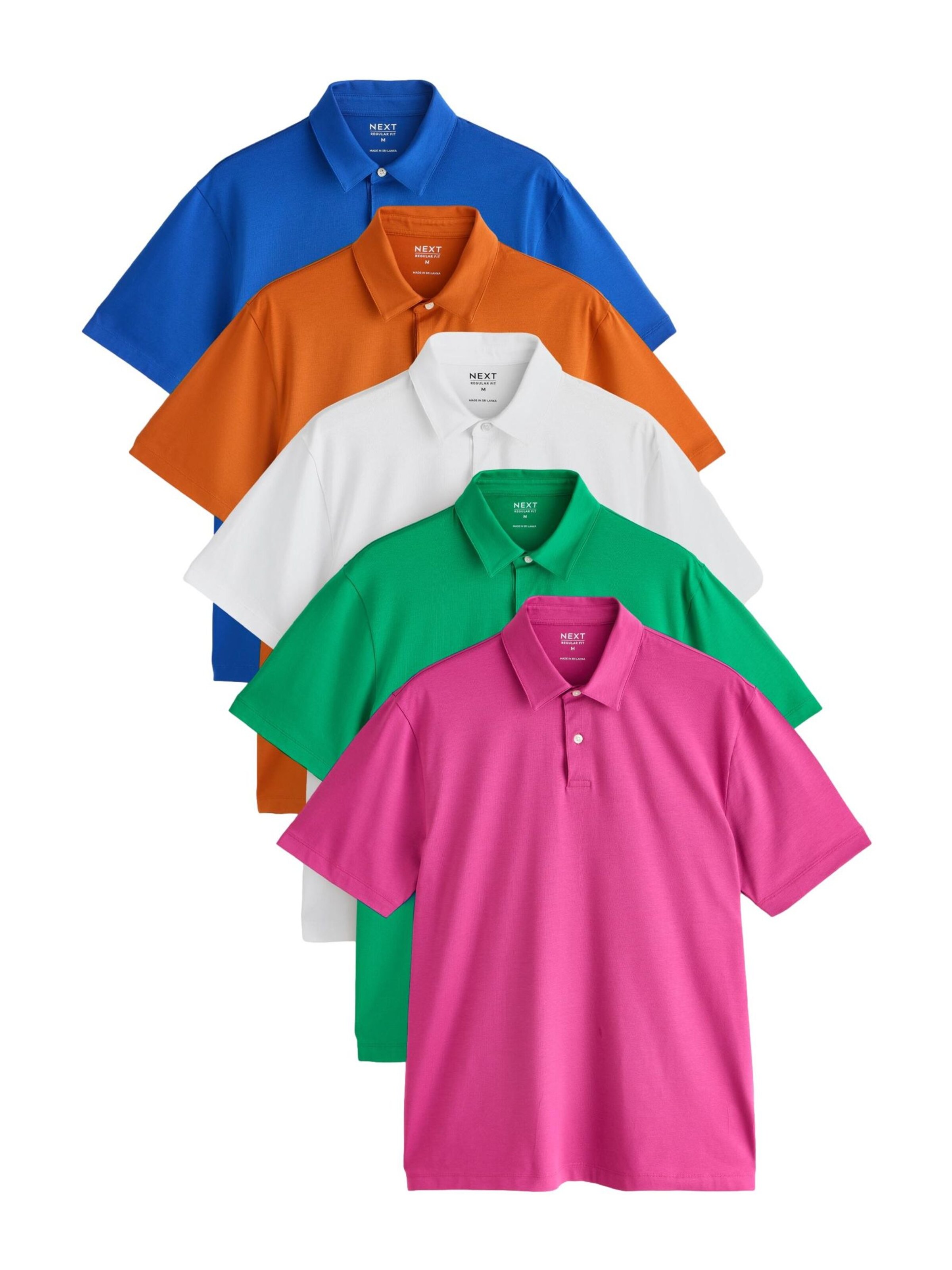 Next Poloshirt in Blau: Vorderseite
