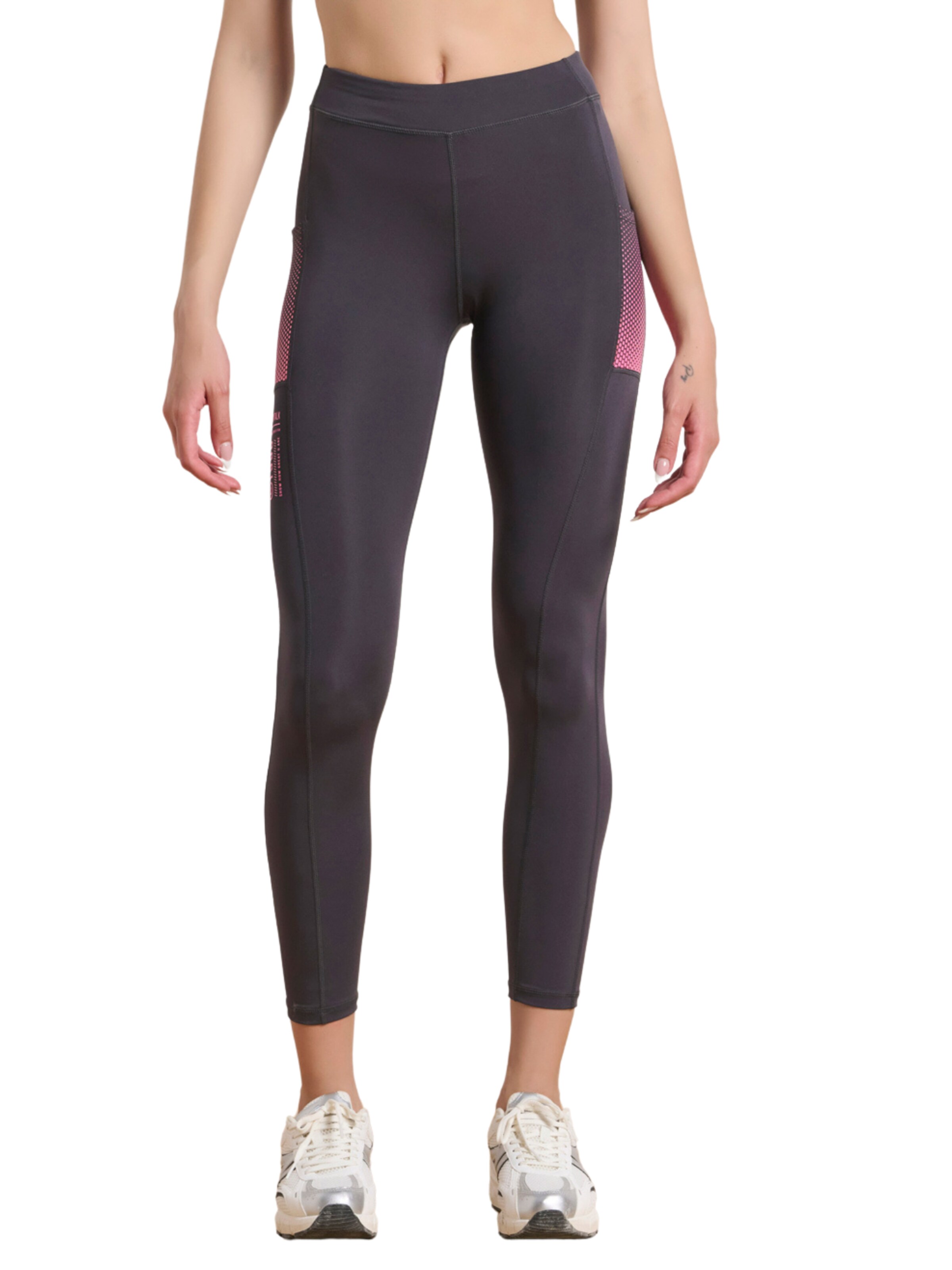 Bdtk Slim fit Leggings 'Interlock' in Grey: front