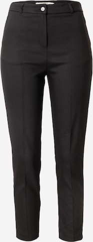 Koton Regular Trousers with creases in Black: front