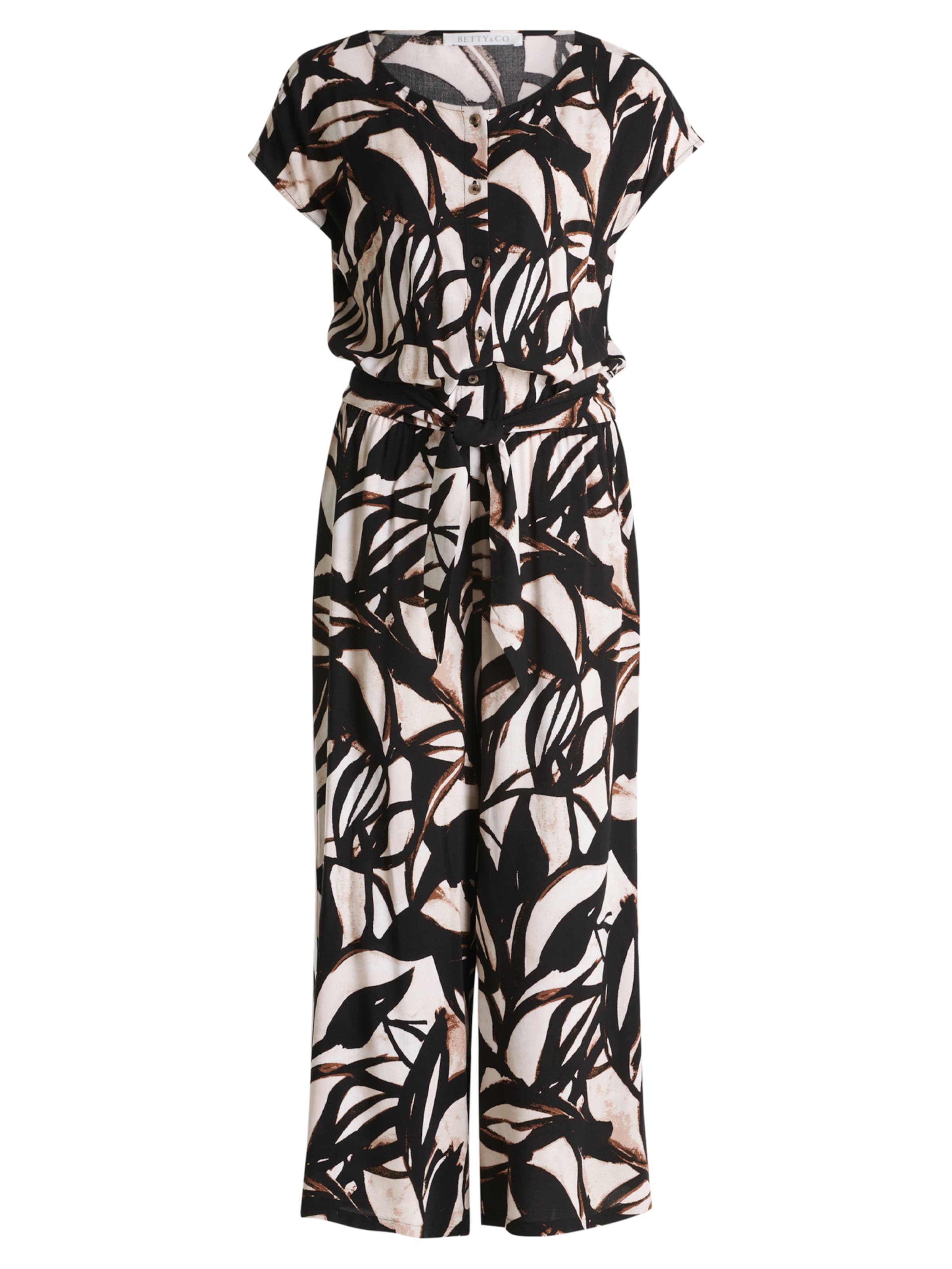 Betty & Co Jumpsuit in Schwarz: Vorderseite