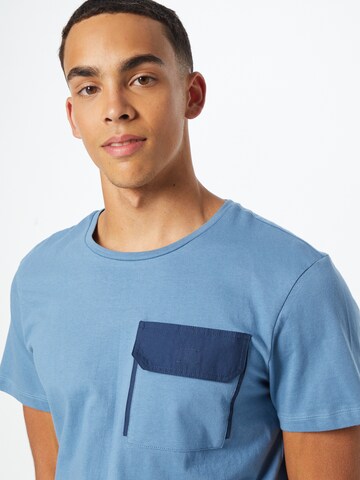 BLEND T-Shirt in Blau