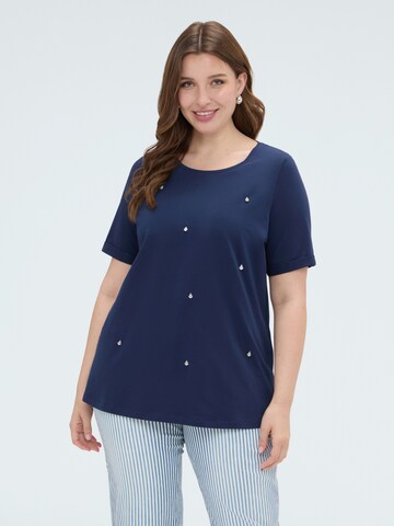 Fiorella Rubino - Camiseta en azul