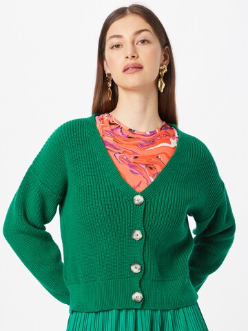 Kauf Dich Glücklich Knit cardigan in Green: front
