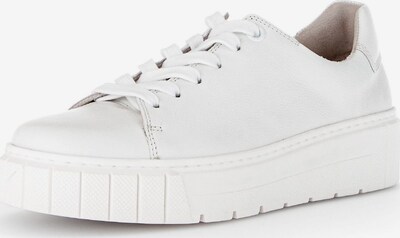 GABOR Baskets basses en blanc, Vue avec produit