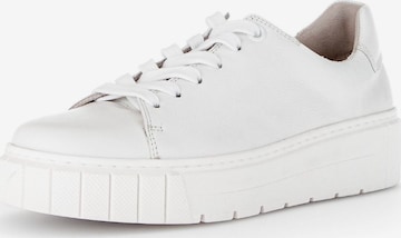 Sneaker bassa di GABOR in bianco: frontale