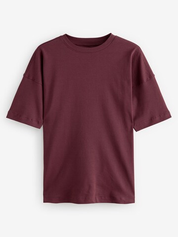 Next - Camiseta talla grande en azul