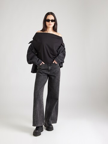 ABOUT YOU Shirt 'Laren' in Black