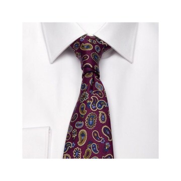 BGents Tie in Purple: front