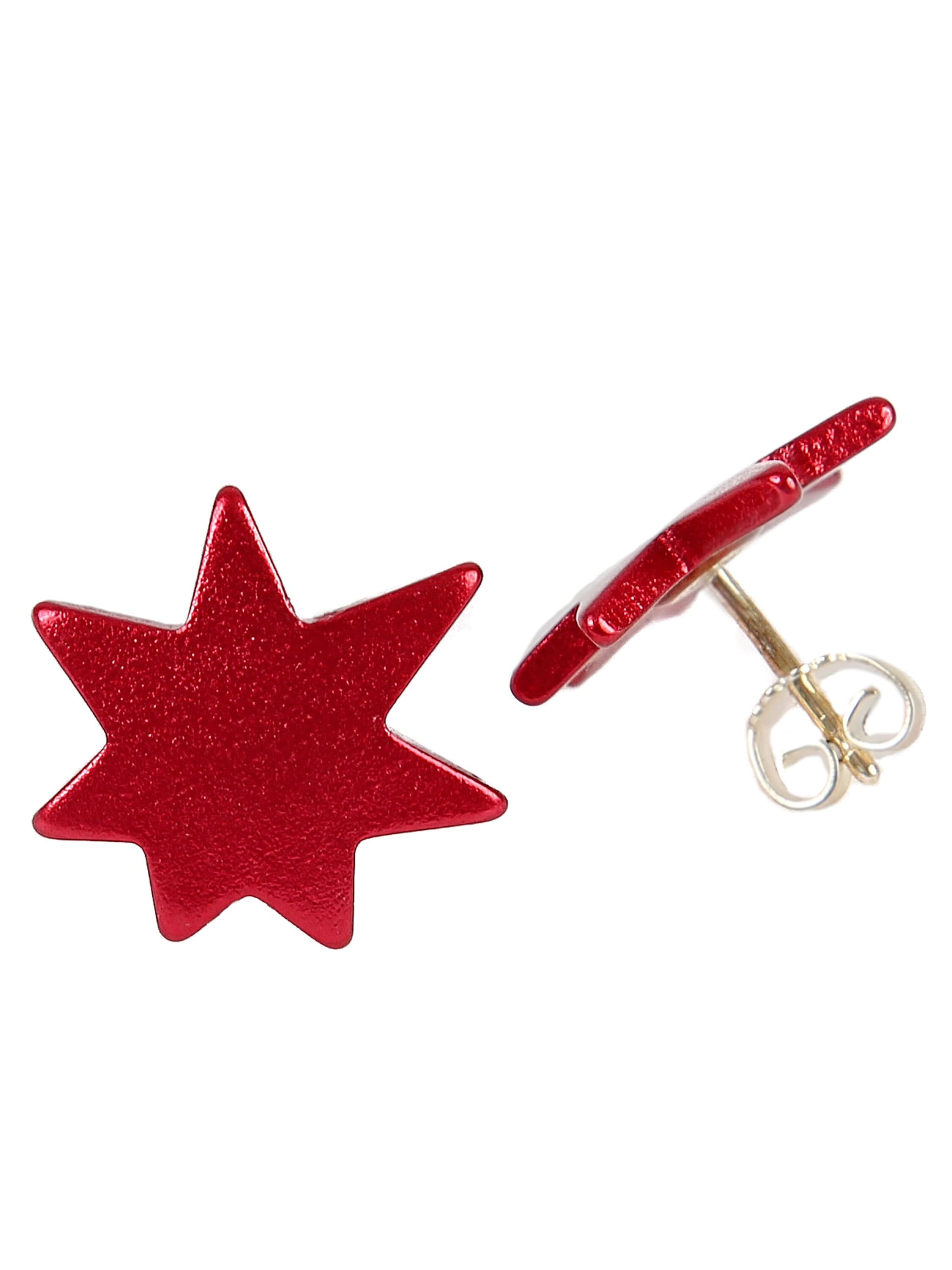 Boucles d'oreilles DeMarie en rose : devant