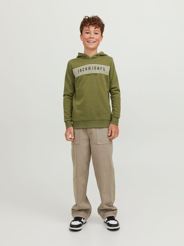 Jack & Jones Junior Sweatshirt 'Planet' in Groen